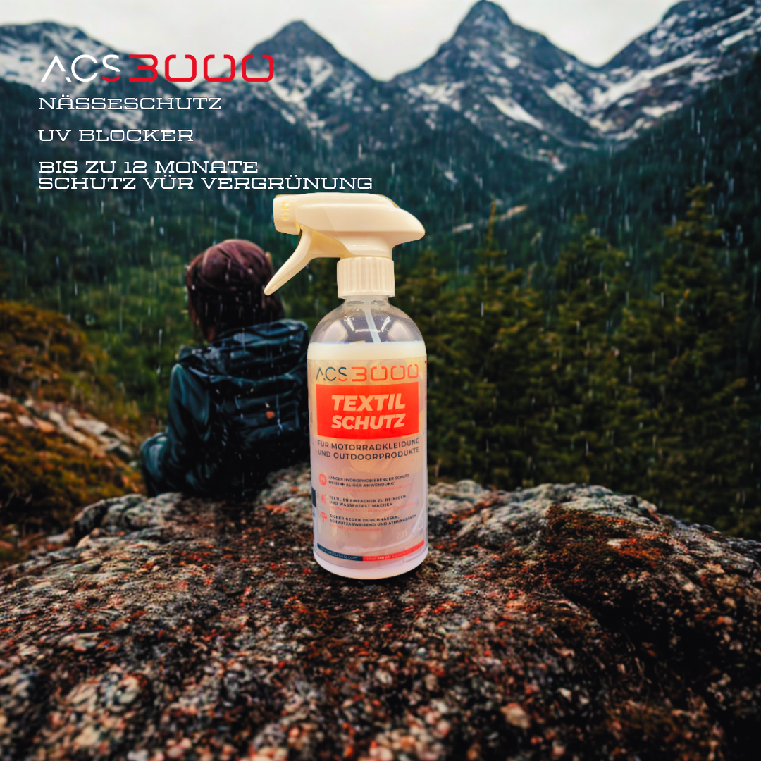 ACS3000 Textil Imprägnierung – Langzeitschutz für Outdoor- und Fahrzeugtextilien
