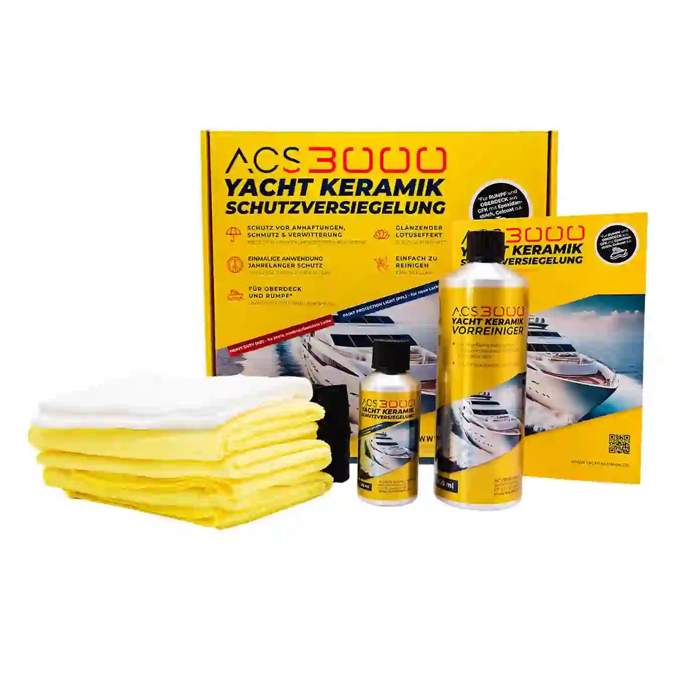 acs3000 yacht keramik versiegelung ergänzung set ppl machen