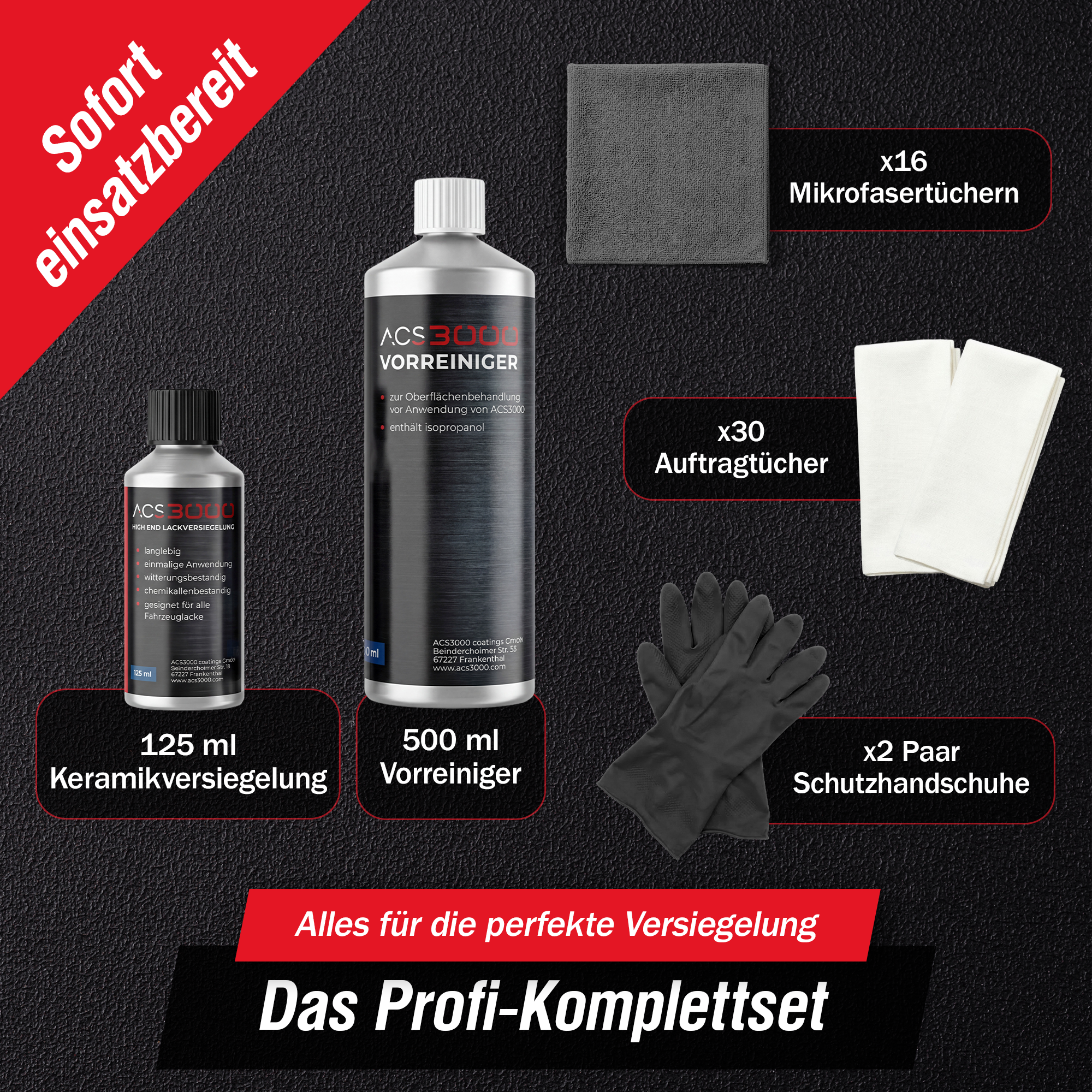 ACS3000 Lackversiegelung Set