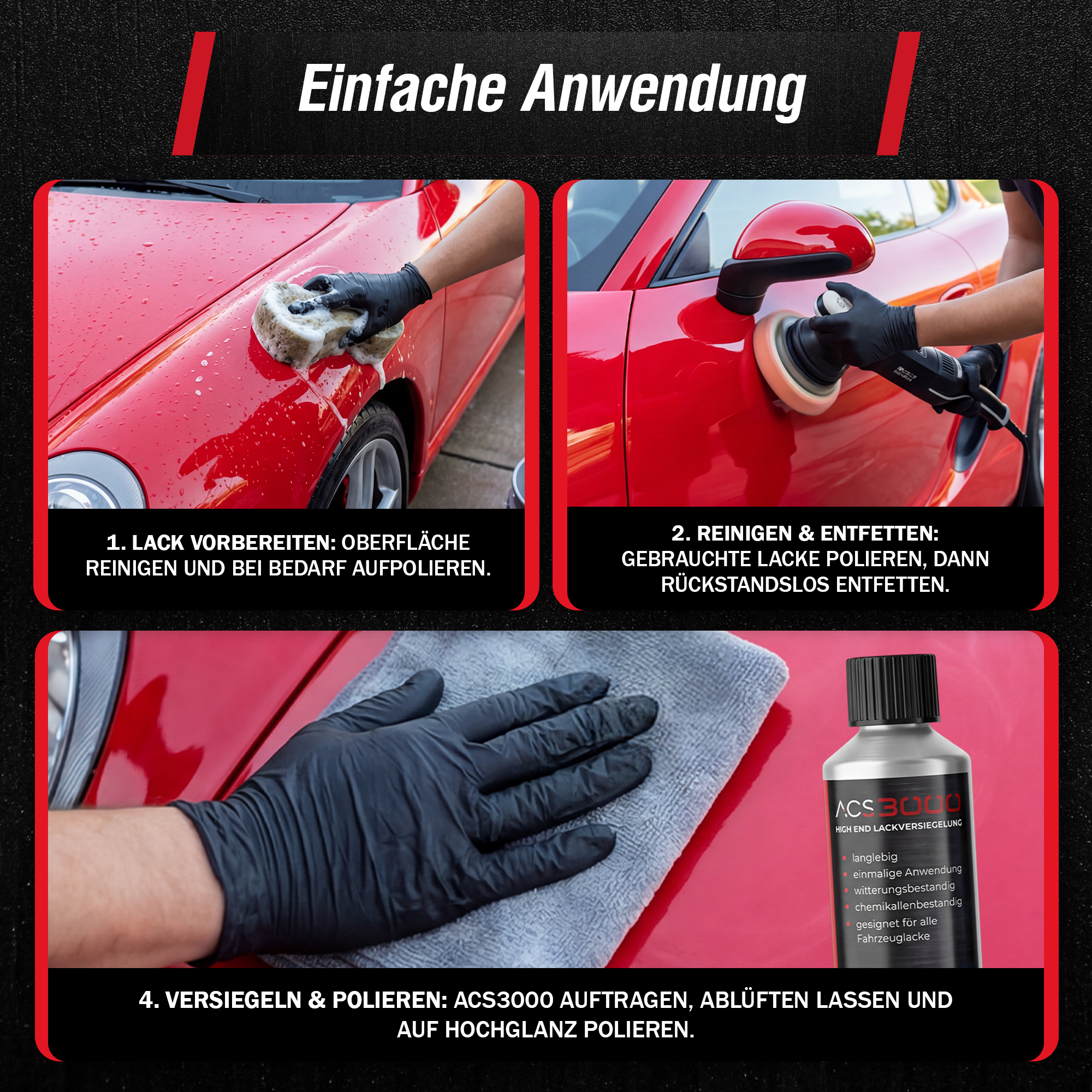 ACS3000 Lackversiegelung Set