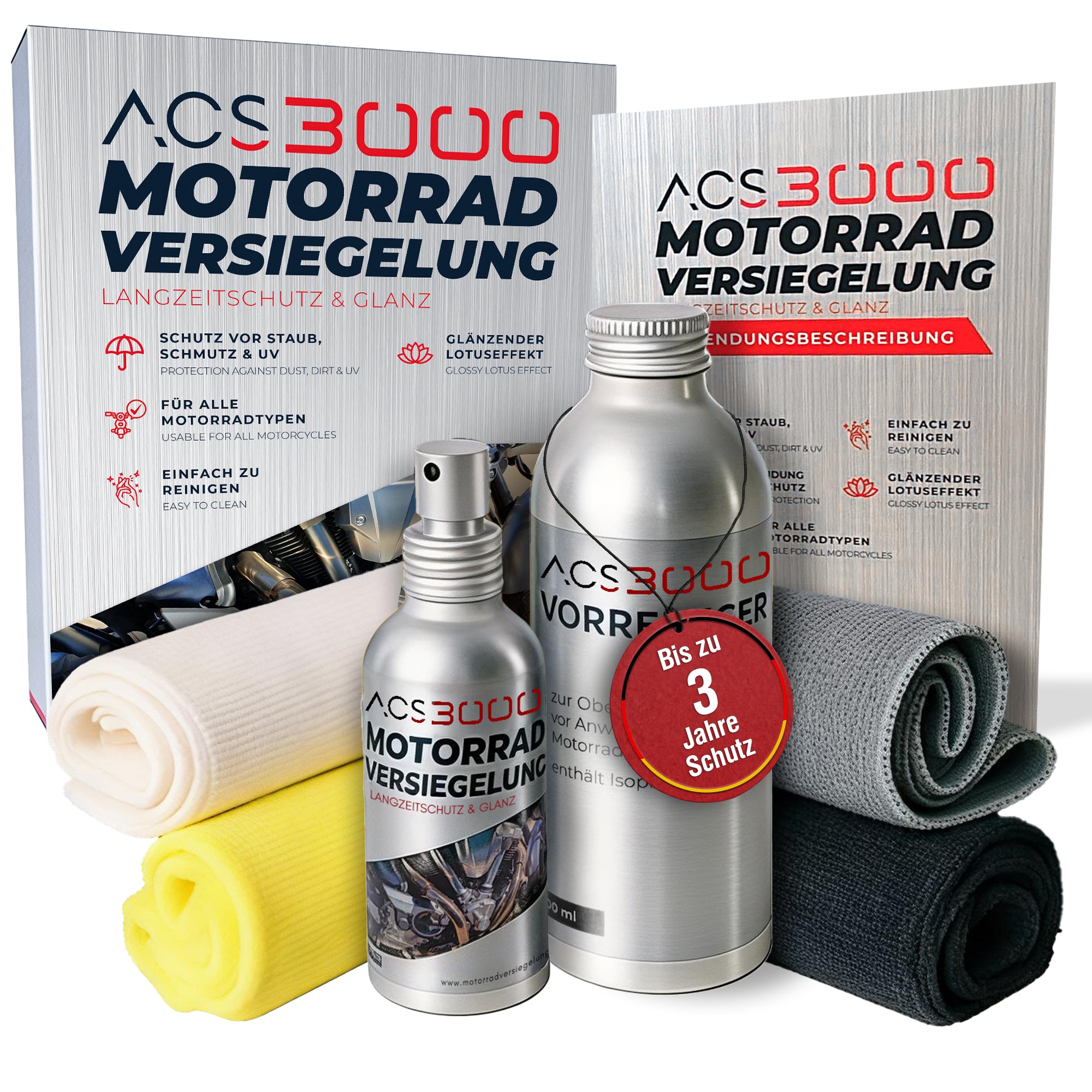 ACS3000 Motorradversiegelung Set