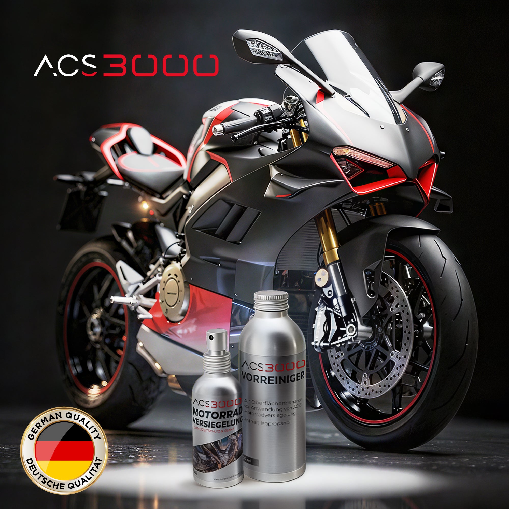 ACS3000 Motorradversiegelung Set