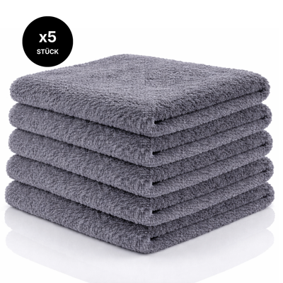 ACS3000 Premium Poliertücher Set – 400 gsm, 40 x 40 cm, (5er Set)